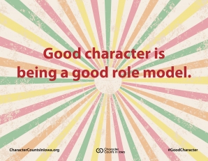 Good #Character Is.....  For more, visit CharacterCountsInIowa.org